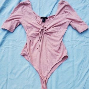 Pink bodysuit